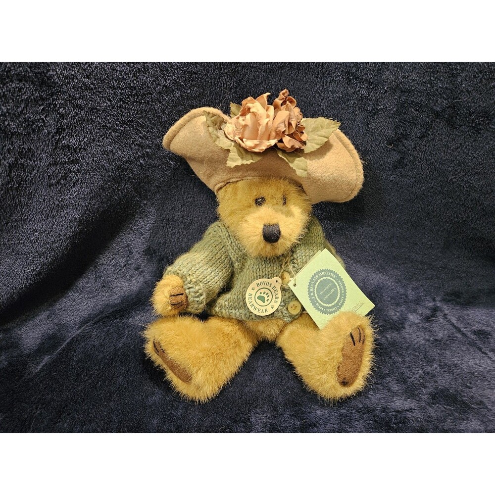 Boyd’s Bear Mrs. Trumbull #91833 Plush stuffed Animal 10” J.B. Beans Series.